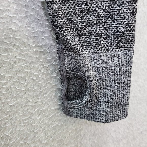 Gymshark Women Sweatshirt‎ Small Purple Ombre Cropped Logo Long Sleeve - Picture 7 of 10